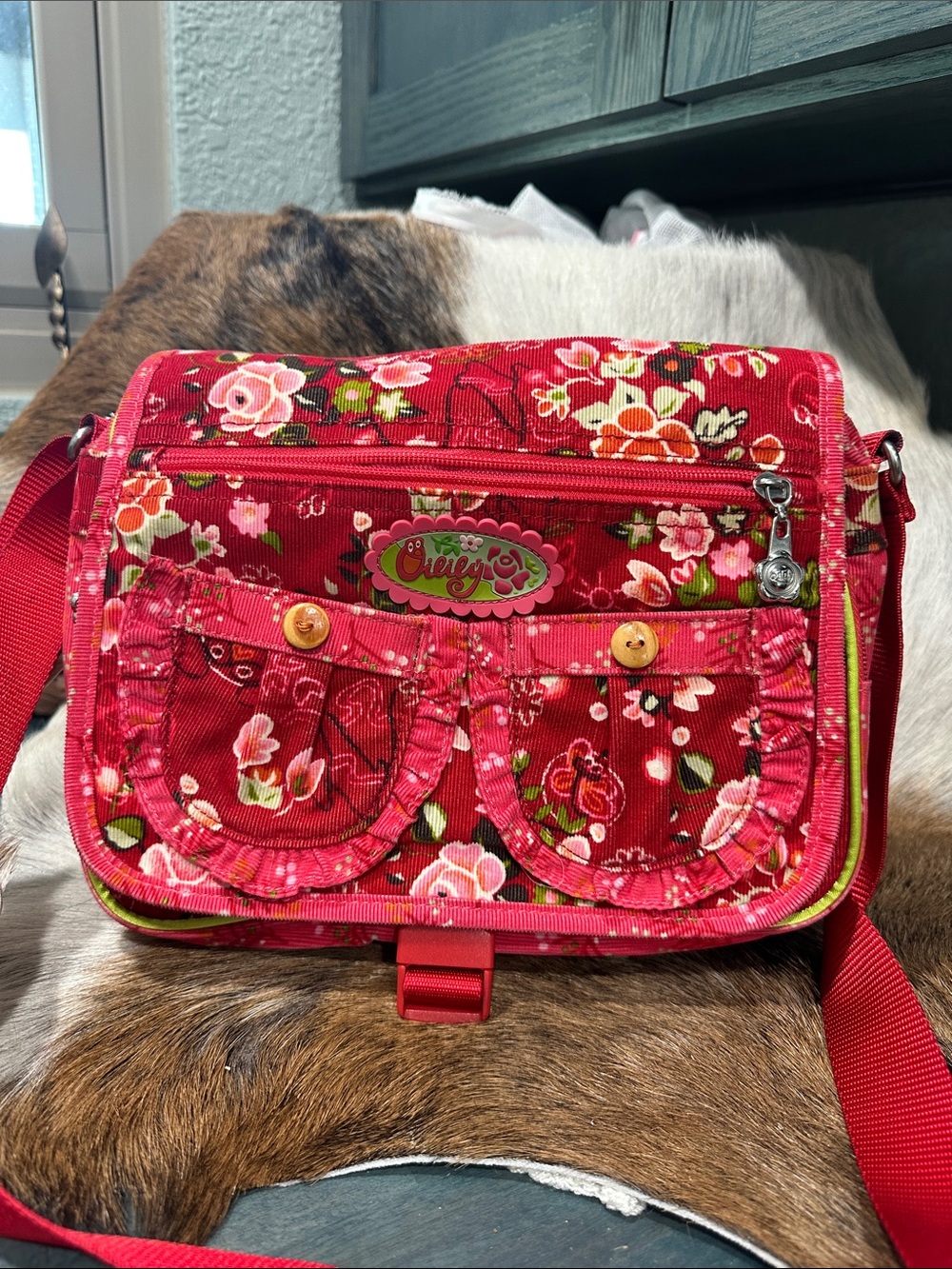 Oilily Corduroy Purse